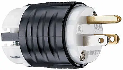 Pass & Seymour Straight Blade Plug 2 Pole 15A Pass u0026 Seymour