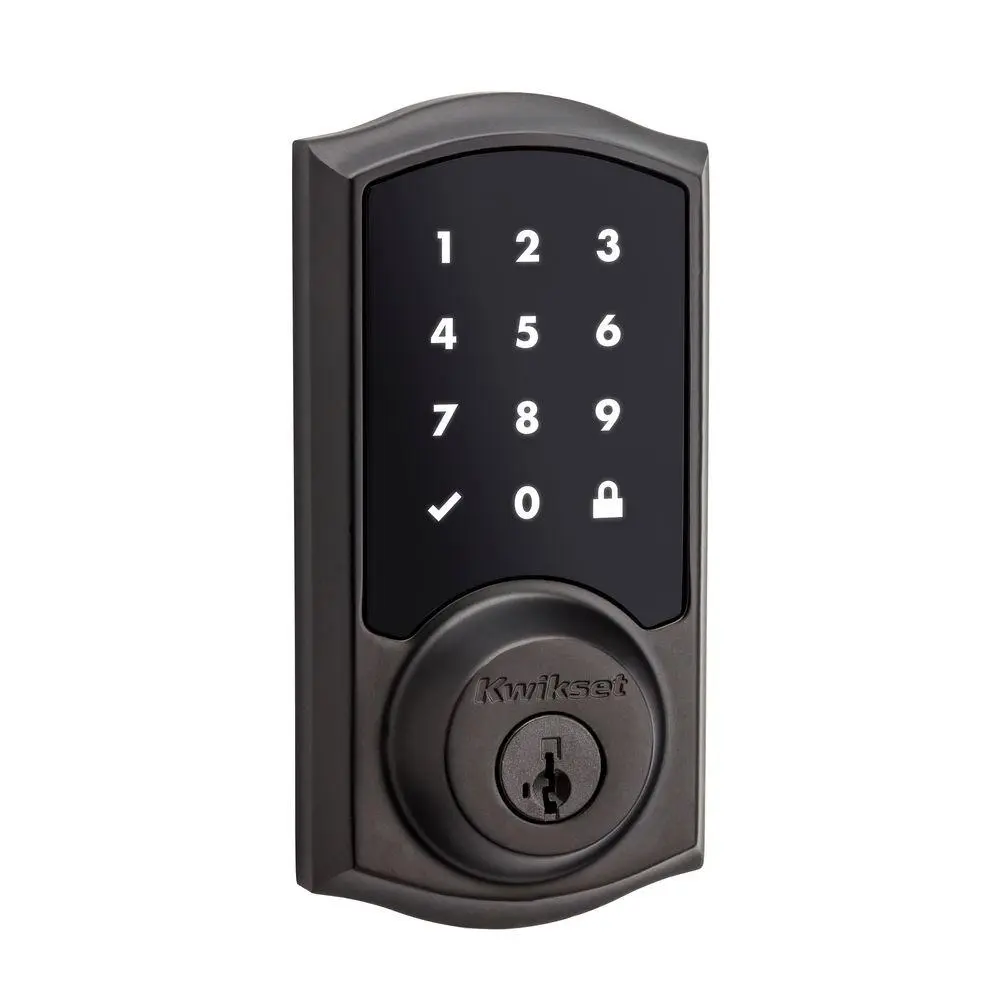 Z-Wave SmartCode Touchscreen Electronic Deadbolt - Construction Hardware Equipment Kwikset