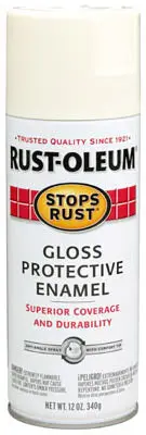 Rust-Oleum 7789-830 Stops Rust Protective Enamel Spray 12 Oz Canvas White