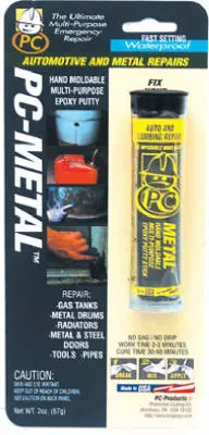 Metal Epoxy Repair Putty Strong Durable Fixes 2 Oz Tube PC-Products