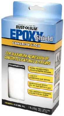 Epoxy Shield Concrete Floor Etch 1 lb Surface Preparation and Coating Adhesion