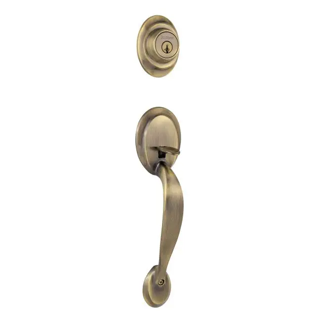 Belleview Double Cylinder Exterior Handleset - Heavy Duty Hardware Tools Kwikset