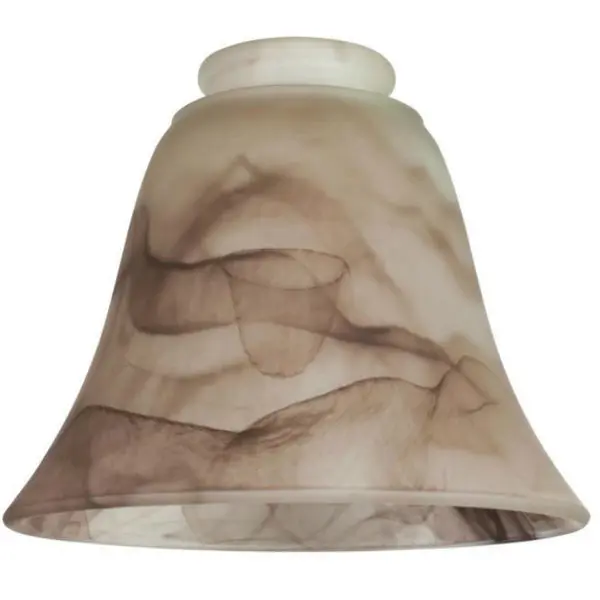 Westinghouse 81167 Brown Swirl Ceiling Fan Light Fixture Replacement Glass Shade
