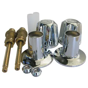 Lasco 01-9171 Price Pfister 2-Valve Tub & Shower Handle Rebuild Kit Chrome