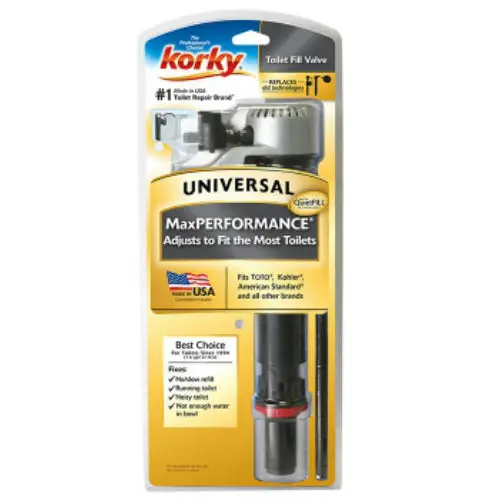 Korky QuietFILL MaxPerformance Fill Valve Toilet Repair