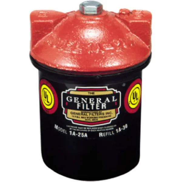General 1A-25B Replacement Fuel Oil Filter Heating Systems