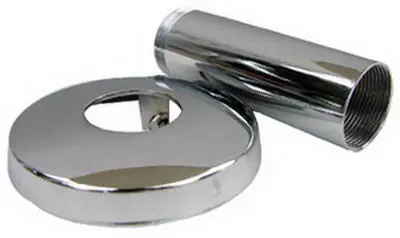 Lasco 03-1659 Sterling Eljer Chrome Shower Tube & Flange Kit
