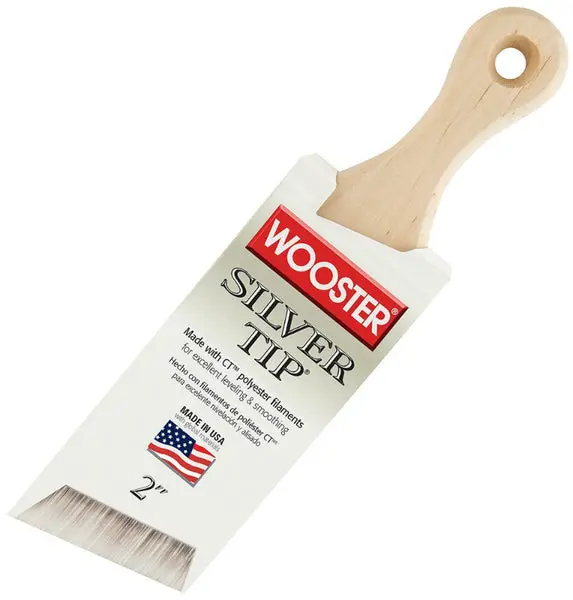 Wooster Silver Tip Short Handle Paint Brush 2 Inch Precision Work