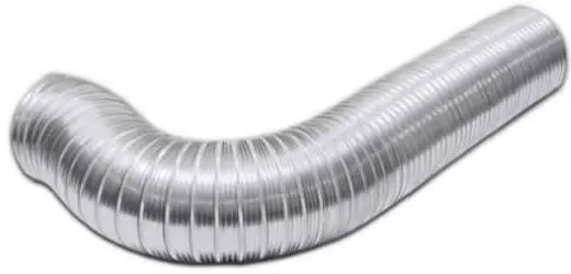 Lambro 301 Aluminum Flexible Duct 3 Inch 8 Foot Compressed HVAC Ventilation