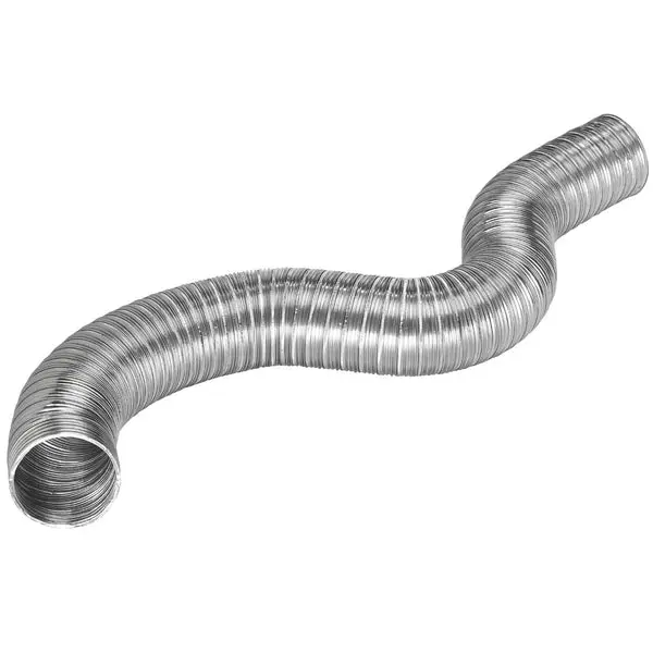 Lambro 304 Aluminum Flexible Duct 5 Inch 8 Foot Compressed Ventilation Systems
