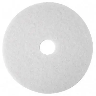 3M 08484 Super Polish Floor Pad 4100 20 Inch White Professional Floor Maintenance