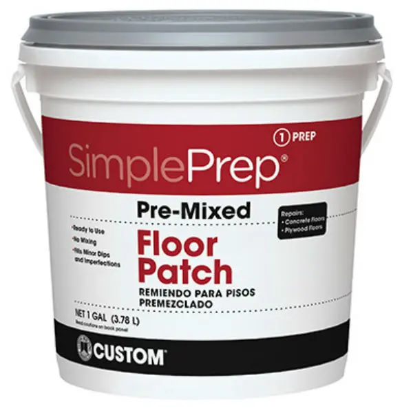 Custom SimplePrep Pre-Mixed Floor Patch 1 Gallon Custom Building Products