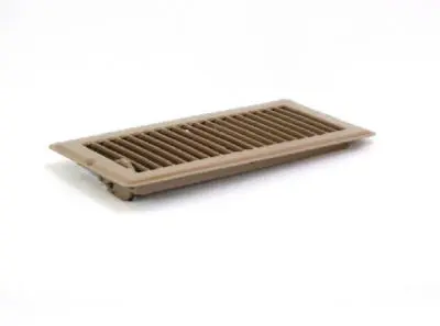 Brown Mobile Home Floor Register HVAC Vent Cover Airflow United States Hardware