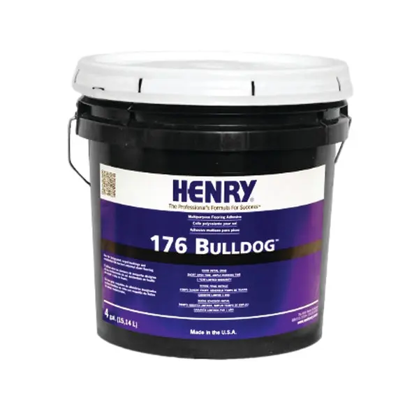 Henry 11987 176 Bulldog Multipurpose Flooring Adhesive 4 Gallon Heavy Duty Glue
