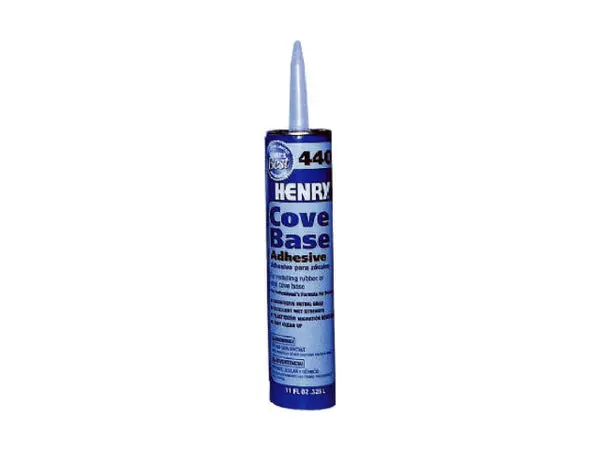 HENRY 12105 Cove Base Adhesive #440 11 Oz Flooring Installation