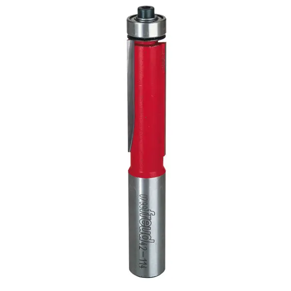 Freud Two-Flute Carbide Flush Trim Router Bit 1/2" Bearing Dia. x 1-1/2"