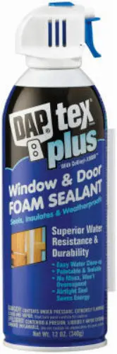Dap 18836 DAPtex Plus Multi-Purpose Foam Sealant 12 Oz White