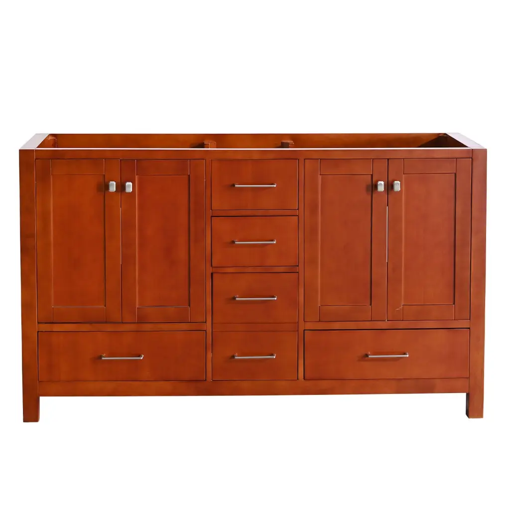 60 Inch Bathroom Vanity Without Top And Sink, Modern Freestanding Storage w1059 dilusso