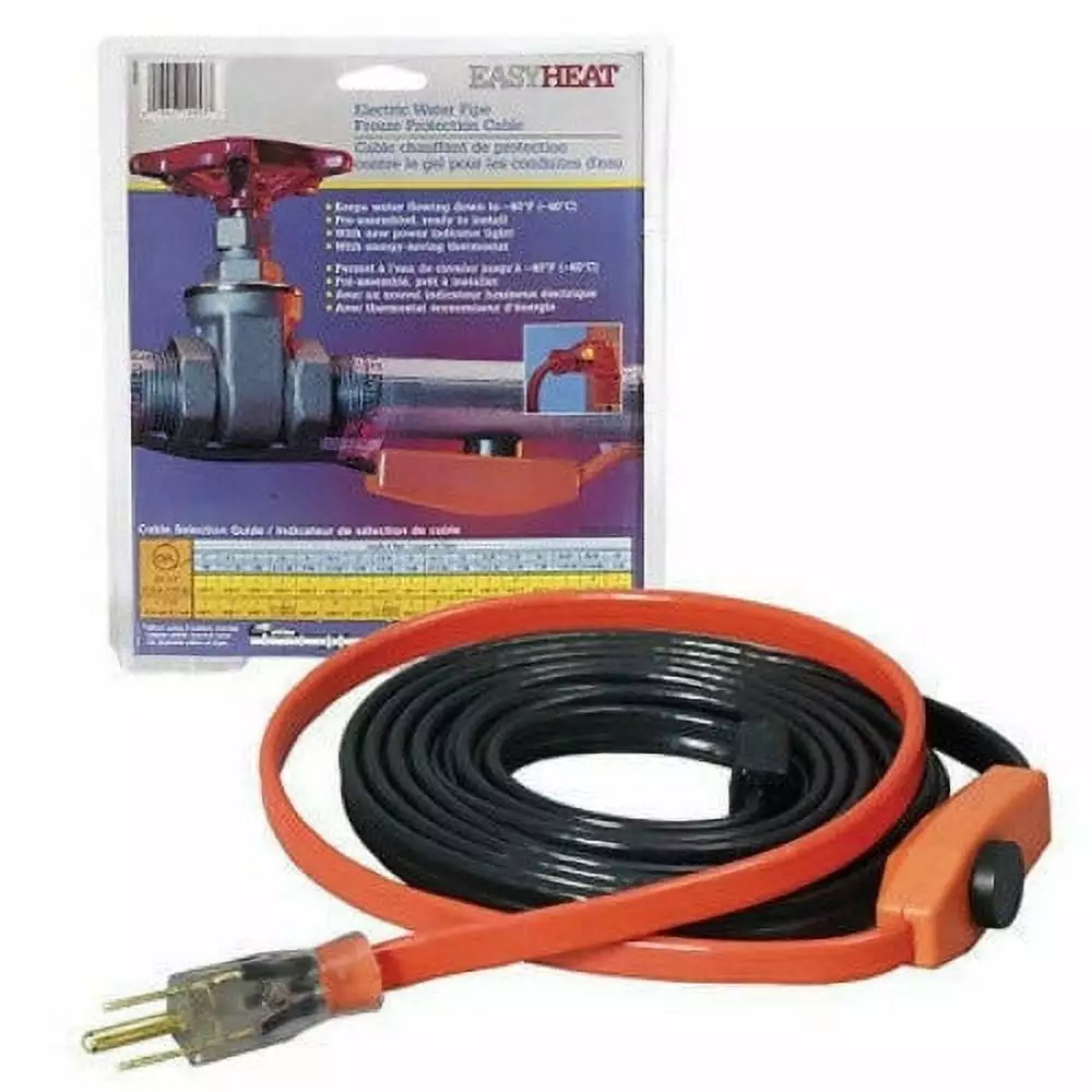 Easy Heat AHB-124 24' Automatic Pipe Heating Freeze Protection Cable Thermostat - Quantity 5 EasyHeat