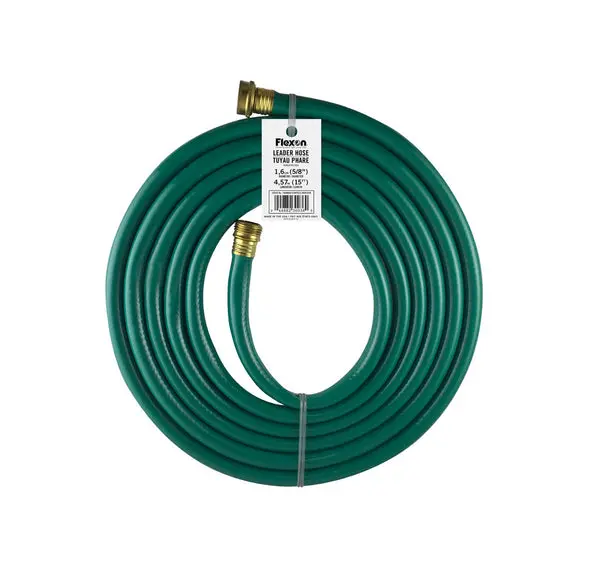 Flexon REM15ACE Light Duty Leader Hose Green 5/8 Inch x 15 Feet