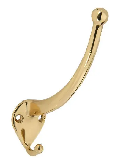 National Hardware N198-135 Solid Brass Decorative Garment Hook