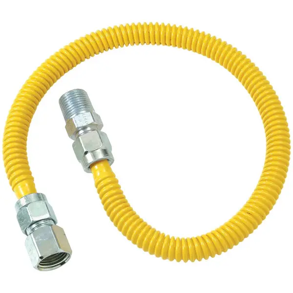 Brasscraft CSSD54-36 36-Inch Stainless Steel Gas Connector