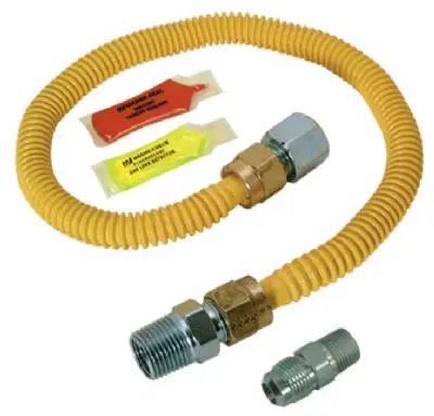 Brass Craft PSC1079 Gas Log Installation Kit Fireplaces BrassCraft