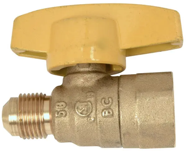 BrassCraft PSSL-12 SL Series Straight Gas Valve
