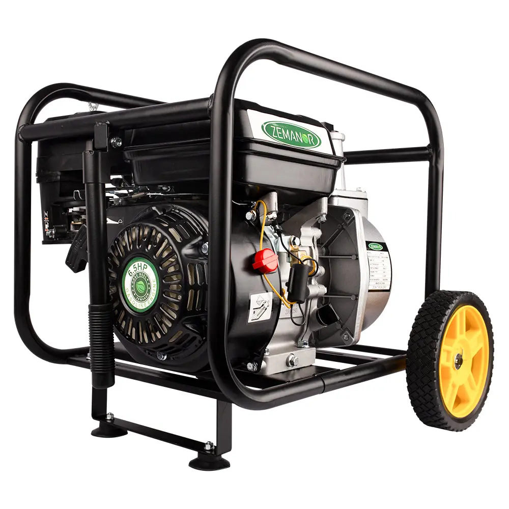 Zemanor Gas Water Pump 6.5HP Transfer 2 Inch Irrigation Fire Fighting High Flow x-bull