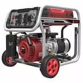 -iPower 5.000 Watt Gasoline Powered Recoil Start Travel-friendly Generator CO Sensor