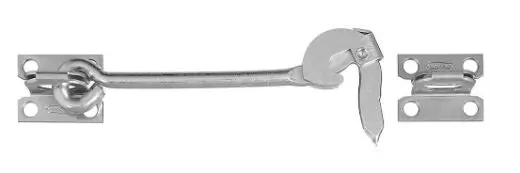 National Hardware N122-622 Steel Heavy Safety Gate Hook 6 Inch Zinc Plated