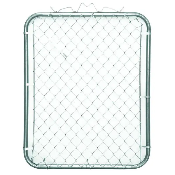 YardGard Galvanized Steel Bent Frame Walk Fence Gate 42 x 48 Inches