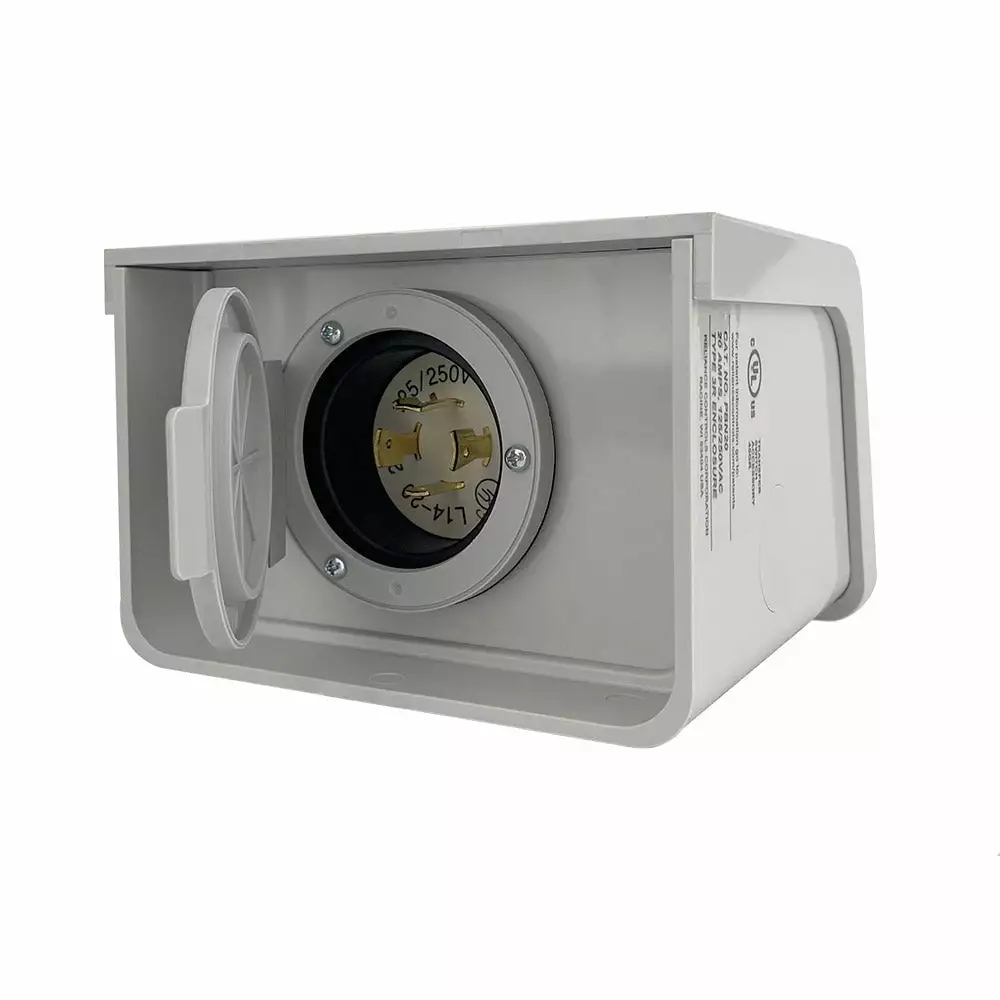 Reliance PBN20 20 Amp NEMA 3R PBN Series Non-Metallic Power Inlet Box
