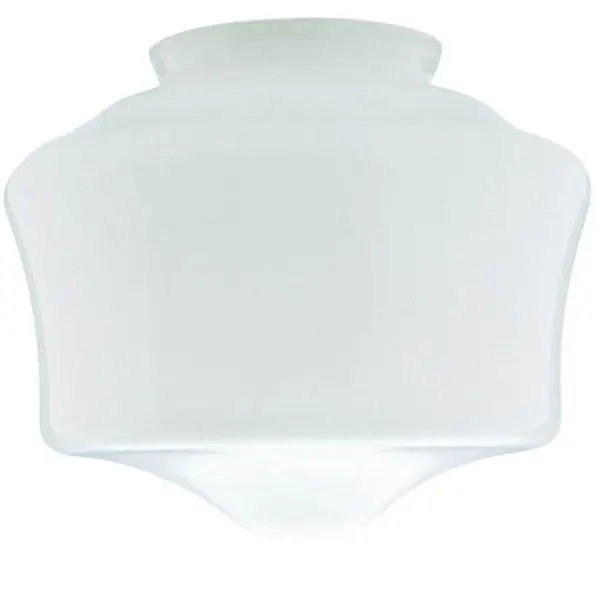 Westinghouse 85578 Schoolhouse Replacement Glass Globe 7-1/2 Inch White