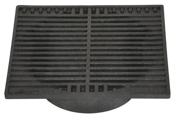 NDS 970 Square Structural Foam Polyolefin Grate UV Inhibitors 9 Inch Black