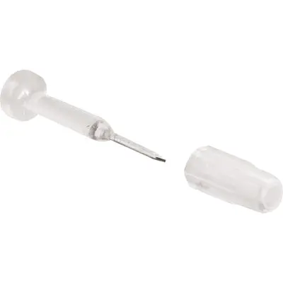 Slide-Co PL-7983 Window Grid Retainer 1-1/8 Inches Clear 6-Pack