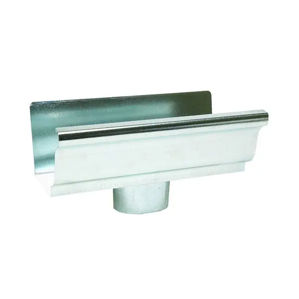 Amerimax 29010 Gutter End Drop 4 Inch x 3 Inch Rainwater Drainage
