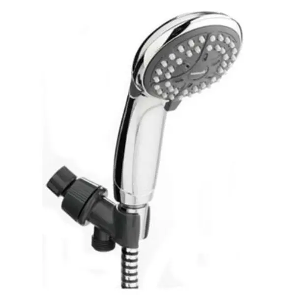 Waterpik VBE-453 EcoFlow Hand Held Shower Head 3-Spray Settings Chrome Finish