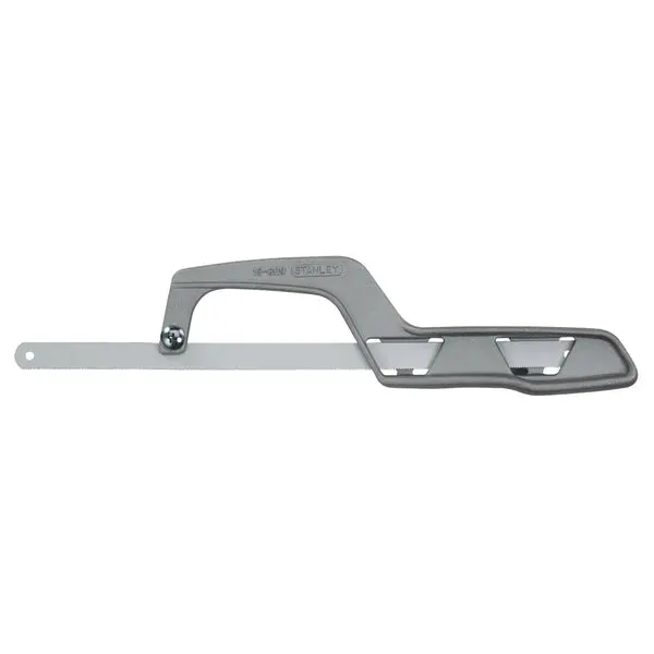 Stanley 15-809 Metal Mini-Hack Utility Handsaw Cast Aluminum Handle 10 Inch