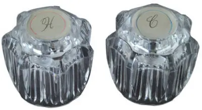 BrassCraft SH2229 Delta Crystal Faucet Handle Bathroom Sink
