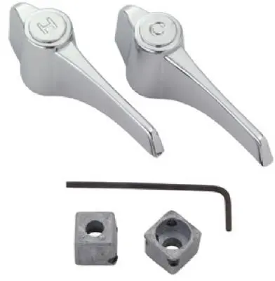 BrassCraft SH3461 Lever Faucet Handle Pair Chrome Finish Sink Repair