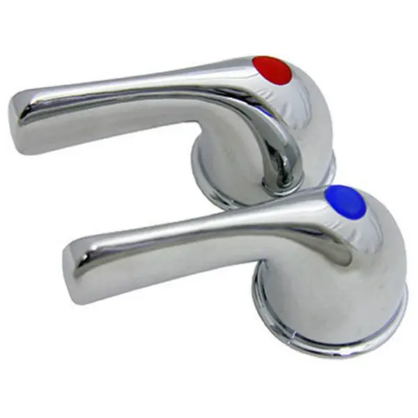 Lasco 01-7081 Chrome Pair Fit All Lever Handles