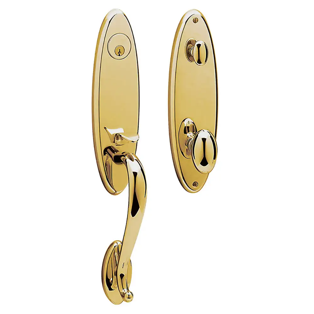 Blakely Single Cylinder Handleset - Durable Construction Hardware Door Handle BALDWIN