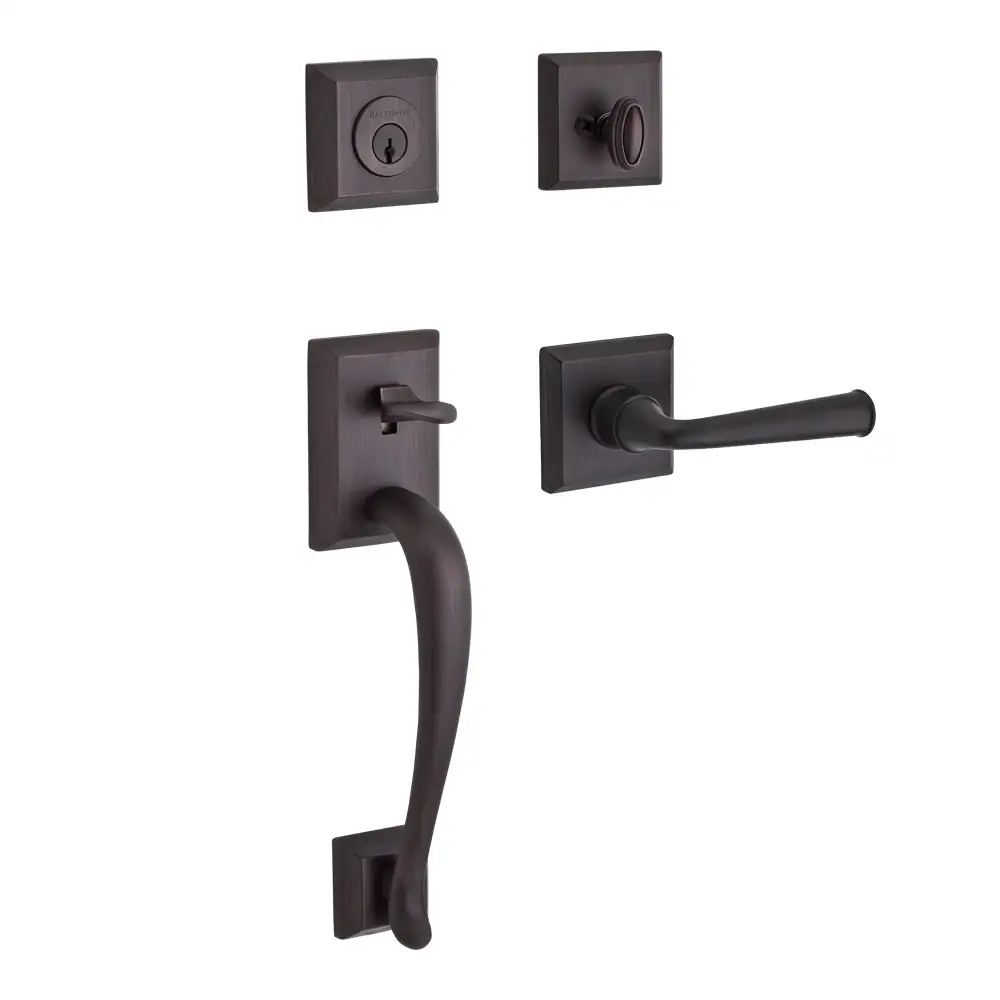 Reserve Napa Federal Lever Door Handleset - Low Price Home Hardware Products BALDWIN