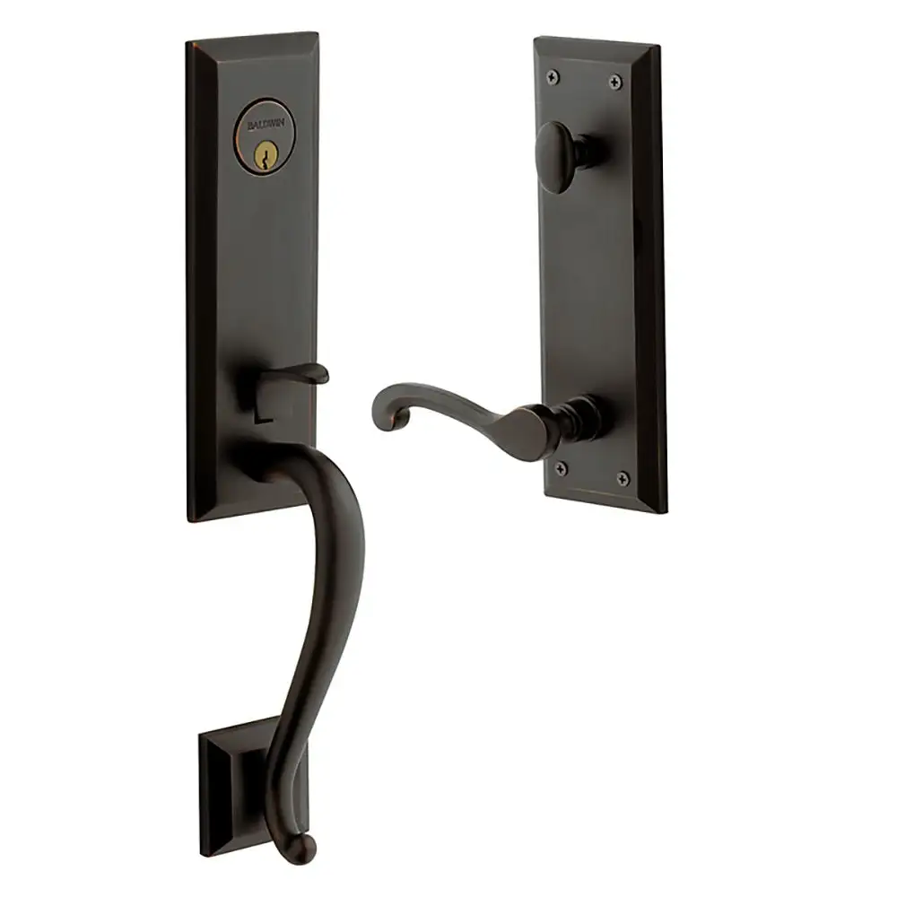 Stonegate Single Cylinder Handleset - Affordable Building Hardware Tool BALDWIN