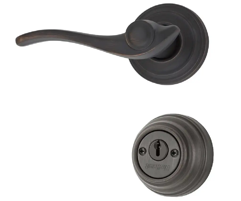 Austin Left Handed Interior Lever Handleset - Heavy Duty Hardware Tools Kwikset