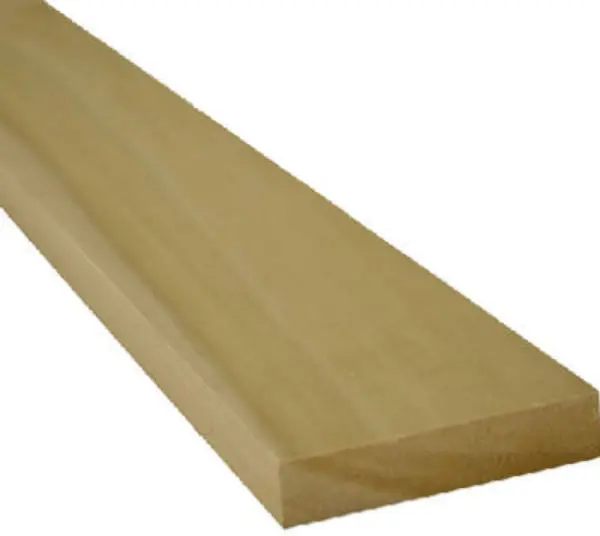Alexandria Premium Hardwood S4S Poplar Board 1x4x3 Feet Alexandria Moulding