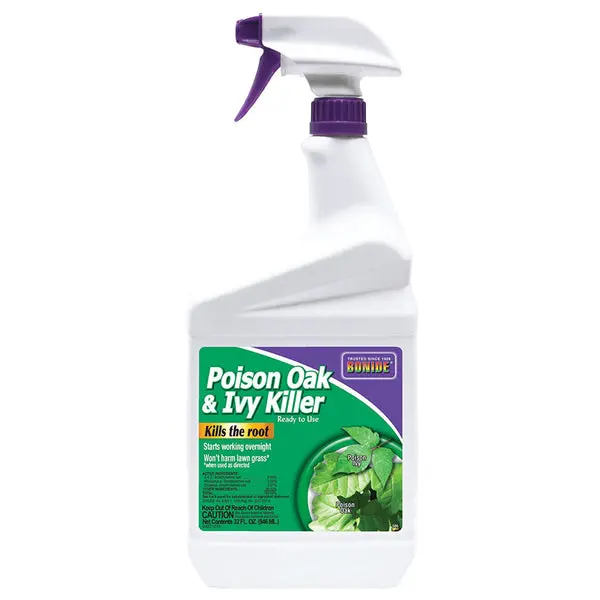 Bonide 506 Poison Oak & Ivy Killer Ready To Use 32 Oz Fast-Acting Formula