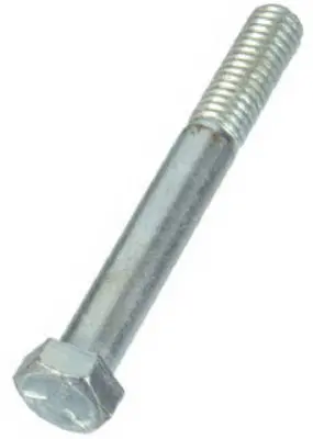 Hillman 190027 Hex Bolt Coarse Thread 1/4-20 X 2 Inch 100 Pack Durable Fasteners Hillman Fasteners