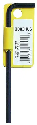 Bondhus Hex L-Key 3/4 Long - Precision Hex Key Tool